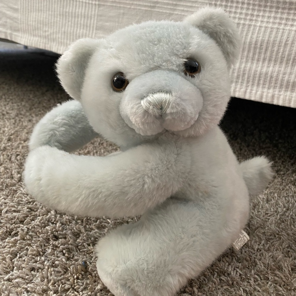 Bear for holding balloons and etc.